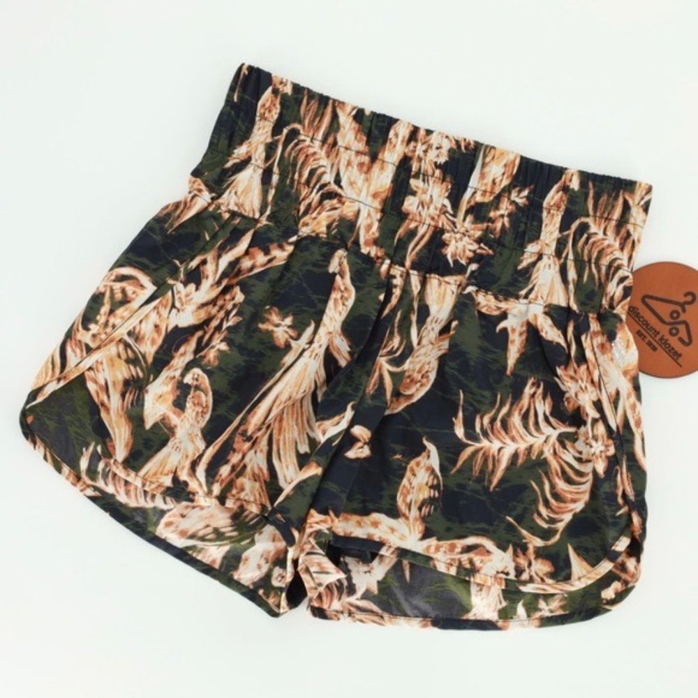 Free People Movement The Way‎ Home Shorts Black Combo Womens Size Large NWOT - Picture 4 of 5
